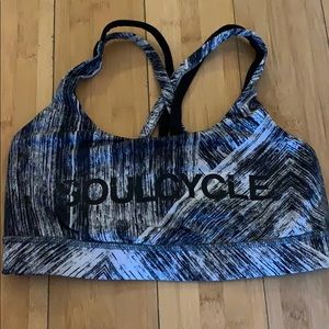 Lululemon x soulcycle vintage bra